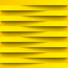  Infographics. Background, wallpaper for web design from realistic paper stripes shading. Light lines. Yellow color in combination with black. Overlapping strips of each other