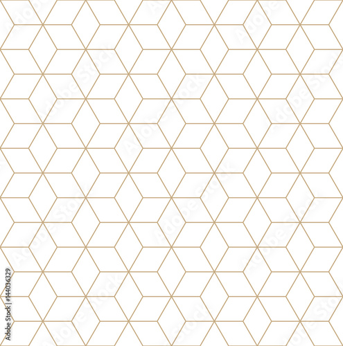 Photographie sacred geometry grid graphic deco hexagon pattern