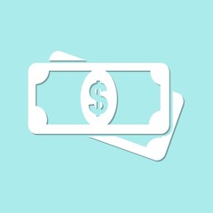 Wall Mural - Vector money Icon