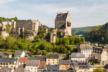 Ruins Of The Medieval Larochette Castle, Luxembourg