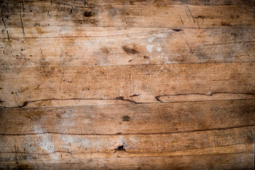 Poster - Rustic wood planks background