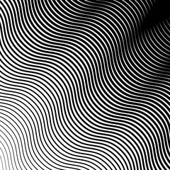 Poster - Grid, mesh, lines background. Geometric texture, pattern with halftone print