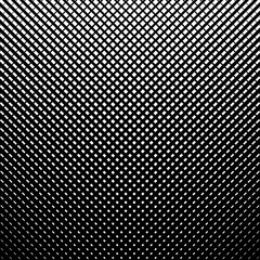 Poster - Grid, mesh, lines background. Geometric texture, pattern with halftone print