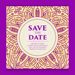 © White Swallow - Vintage template design layout for Wedding invitation. Wedding invitation, thank you card, save the date cards, baby shower.