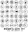 © veekicl - Business doodles sketch vector ink eps10