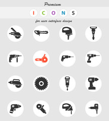 tools icon set