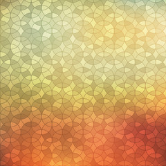 Aufkleber - Abstract background, geometric design, vector illustration. Geometric tesselation of colored surface. Stained-glass window style. Abstract color blur.