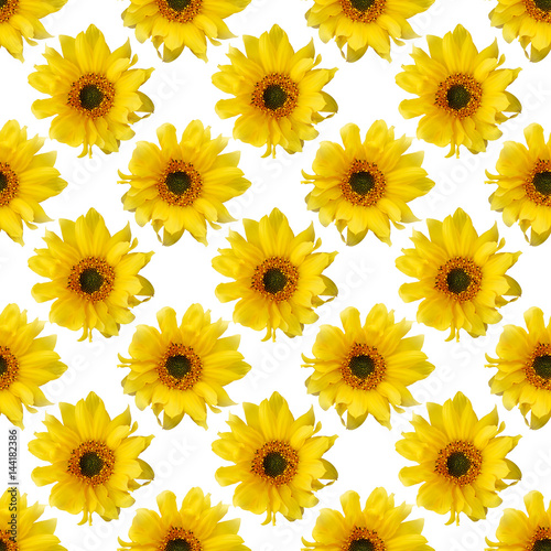 Naklejka na szybę floral background