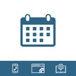 © vectori1 - calendar icon stock vector illustration flat design