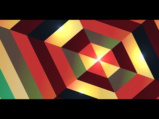 Aufkleber - Abstract background, geometric design, vector illustration. Geometric tesselation of colored surface. Stained-glass window style. Abstract color blur.