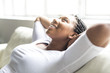 © Louis-Paul Photo - teen african young woman relaxing at home