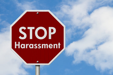 Wall Mural - Stopping harassment