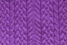 Purple Knitting Texture