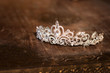 Wedding crown tiara diadem. Luxury accessories