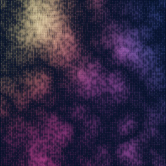 Poster - Vector abstract big data visualization. Green data flow as binary numbers strings. Computer code representation. Cryptographic analysis, hacking. Bitcoin, blockchain transfer. Pattern of program code