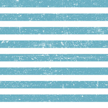 Seamless Marine Background. Blue Grunge Lines Pattern