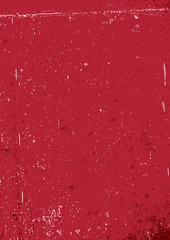 Poster - Red grunge background. Blank aged red paper background, vertical. A4 format, grunge textures in layers and can be edited.