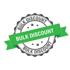 Wall Mural - Bulk discount stamp illustration