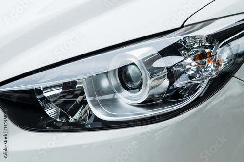 New generation headlights, stylish design Wallpaper Mural
