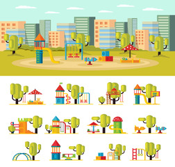 Sticker - Summer Playground Concept