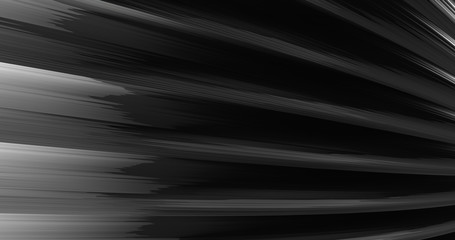 Poster - 3D Abstract Metallic Reflection. Silver dark metal design background or wallpaper