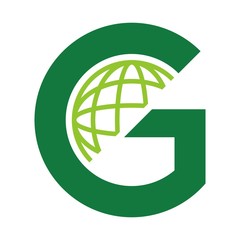 Wall Mural - letter G logo vector.