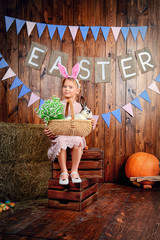 Wall Mural - decorations on Easter