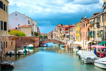 Wall Mural - Grand Canal and Venice streets