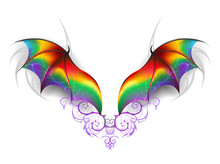 Wings Of Rainbow Dragon