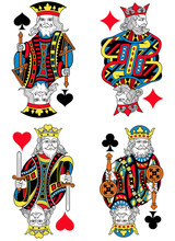 Four Kings French Inspiration Without Cards