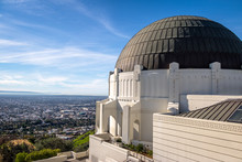 Griffith Observatory And City Skyline - Los Angeles, California, USA