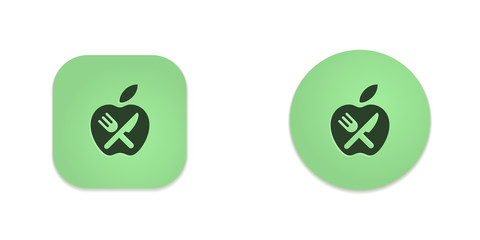 Poster - Vector Green Web Buttons