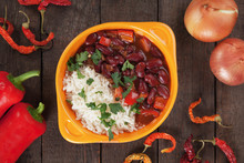 Rice And Red Kidney Beans