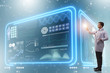 © Elnur - Man doctor in futuristic medicine medical concept