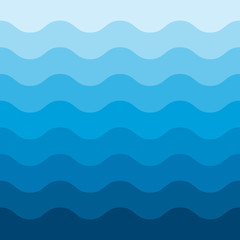 abstract blue wave pattern background