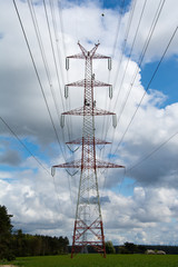 Pylon of high voltage transmission line