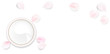 White cream cosmetics vector illustration