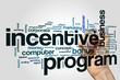 Incentive program word cloud