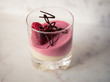 © marcusekman - Vanilla raspberry pannacotta with chocolate