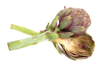 Wall Mural - fresh artichoke isolated