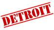 © balintandreea - DETROIT red stamp