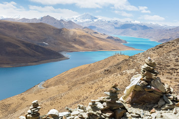 Poster - holy lake yamdrok