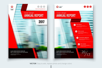 Wall Mural - corporate business annual report cover, brochure or flyer design. leaflet presentation. catalog with