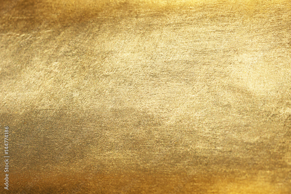 Gold background or texture and gradients shadow - obrazy, fototapety, plakaty 