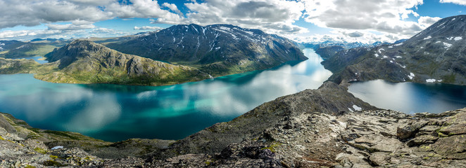 Scandinavian summer landscape