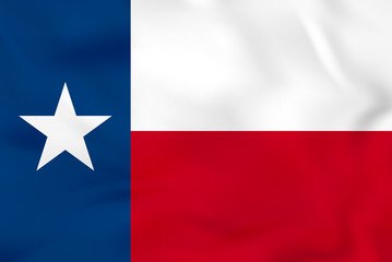 Wall Mural - Texas waving flag. Texas state flag background texture.