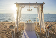 Wedding Gazebo By The Sea Free Stock Photo - Public Domain Pictures