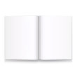 © hobbitfoot - Book journal open on a white background. Vector illustration