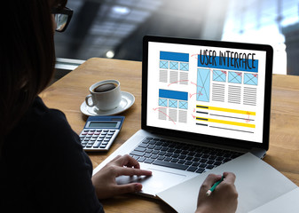Poster - USER INTERFACE Global Address Browser Internet Website Design Software Media WWW  Domain HTML Innovation Technology Homepage