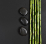 Fototapeta Dziecięca - Spa concept with zen stones and bamboo